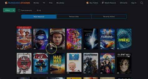 How to Stream 3D Movies on Fandango at Home .